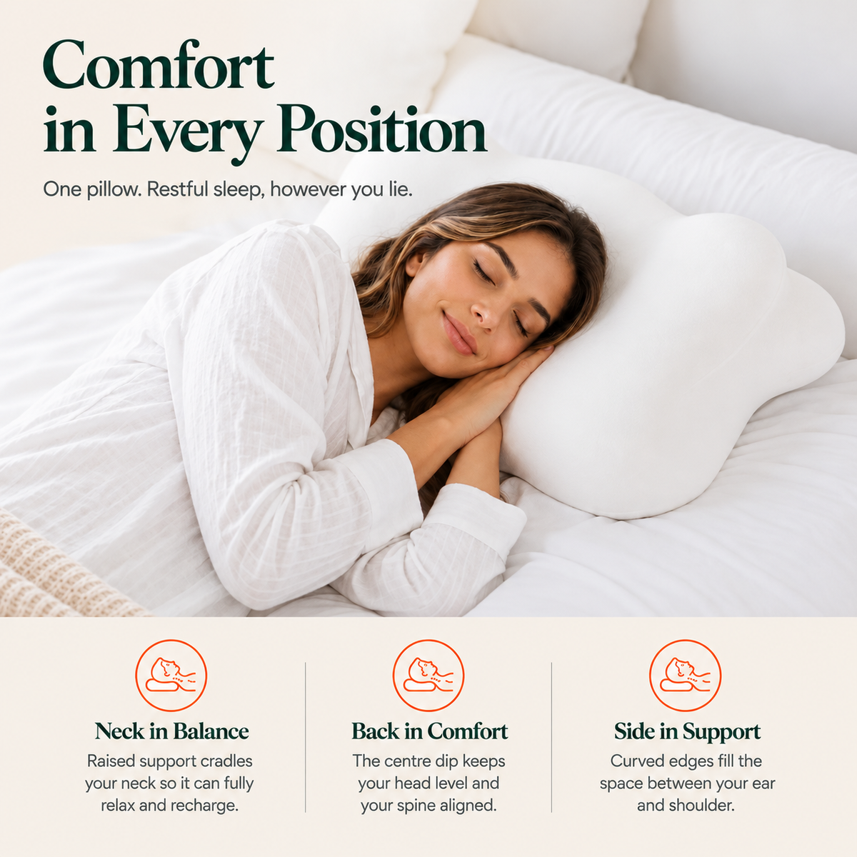 Memory Cloud Pillow