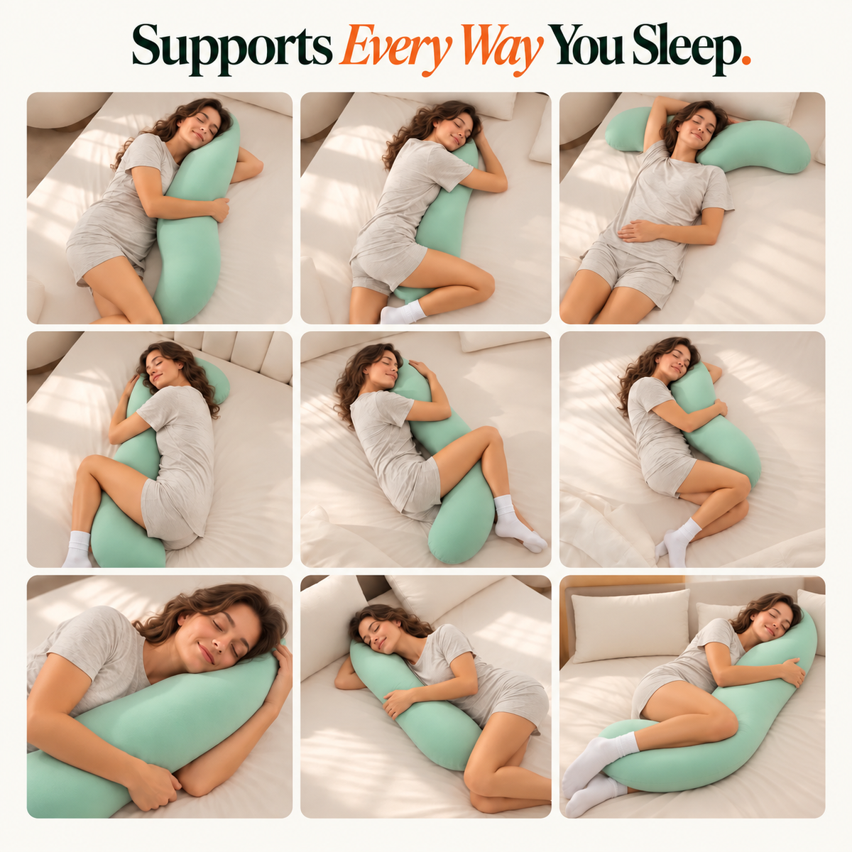 Cradle Body Pillow