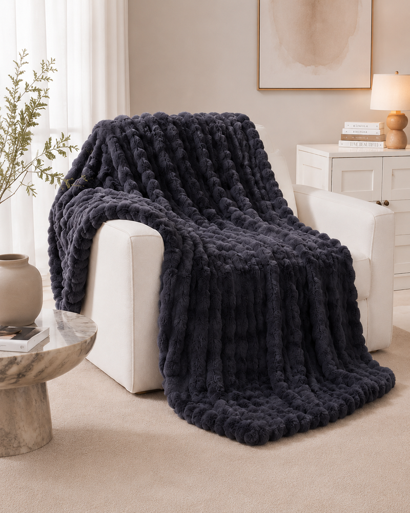 Ruched Cloud Blanket