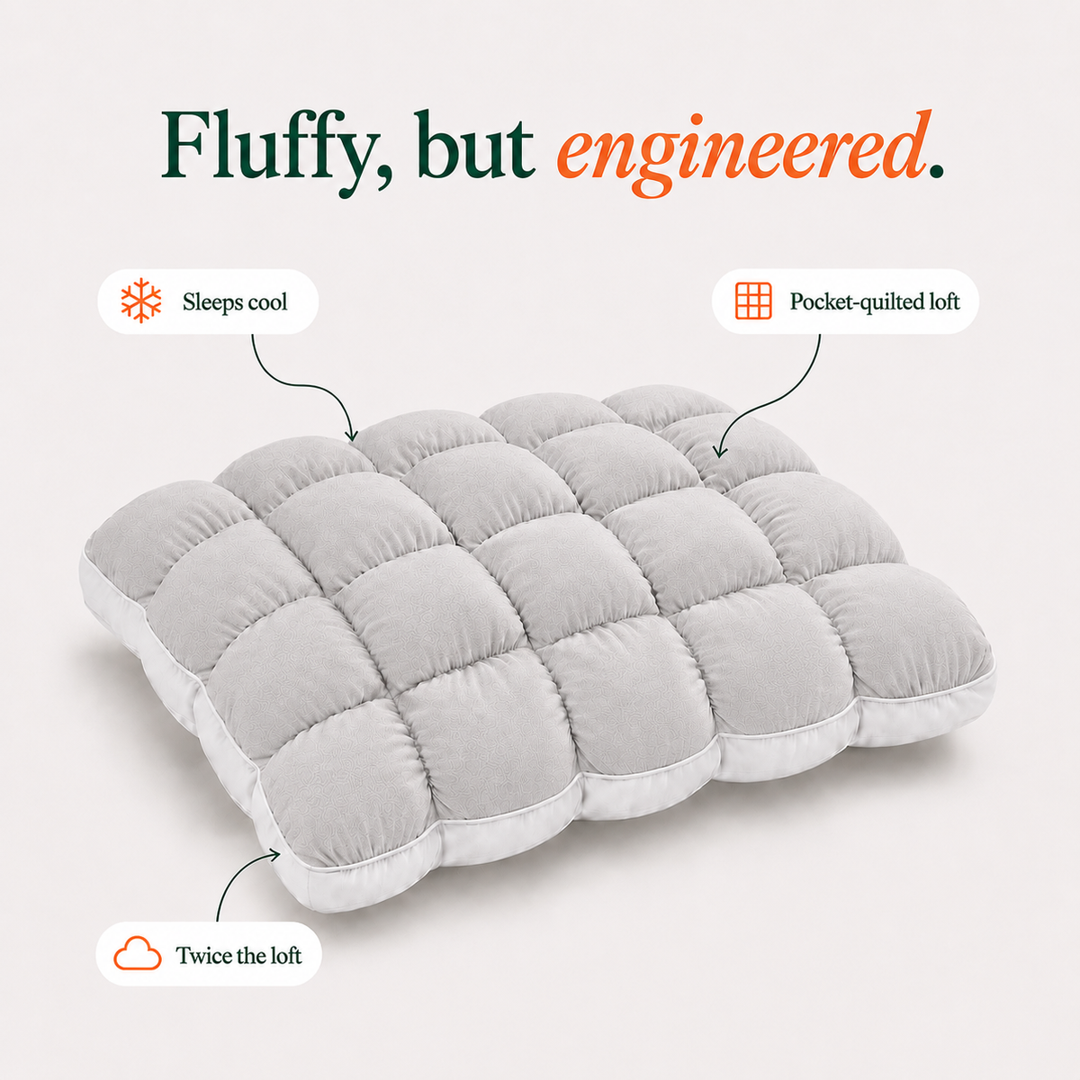 Puff Loft Pillow