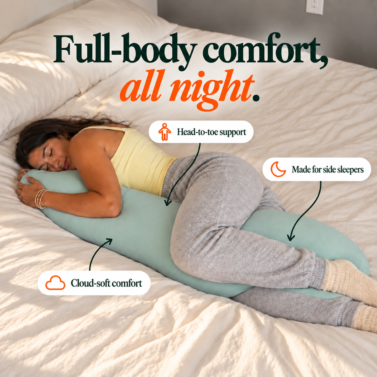 Cradle Body Pillow