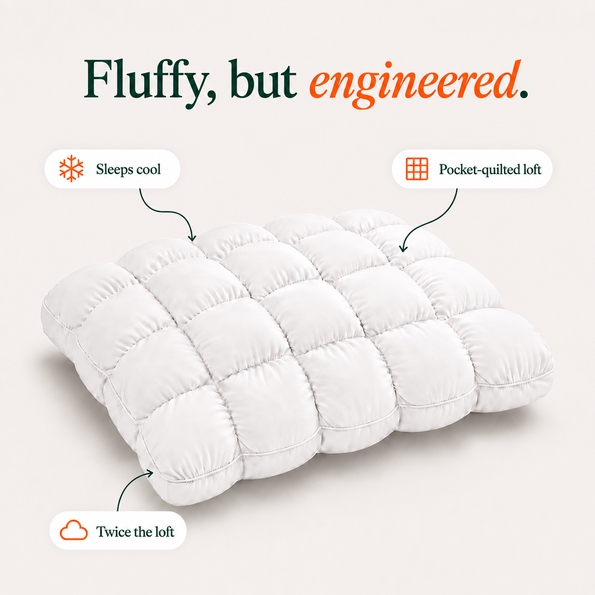 Puff Loft Pillow