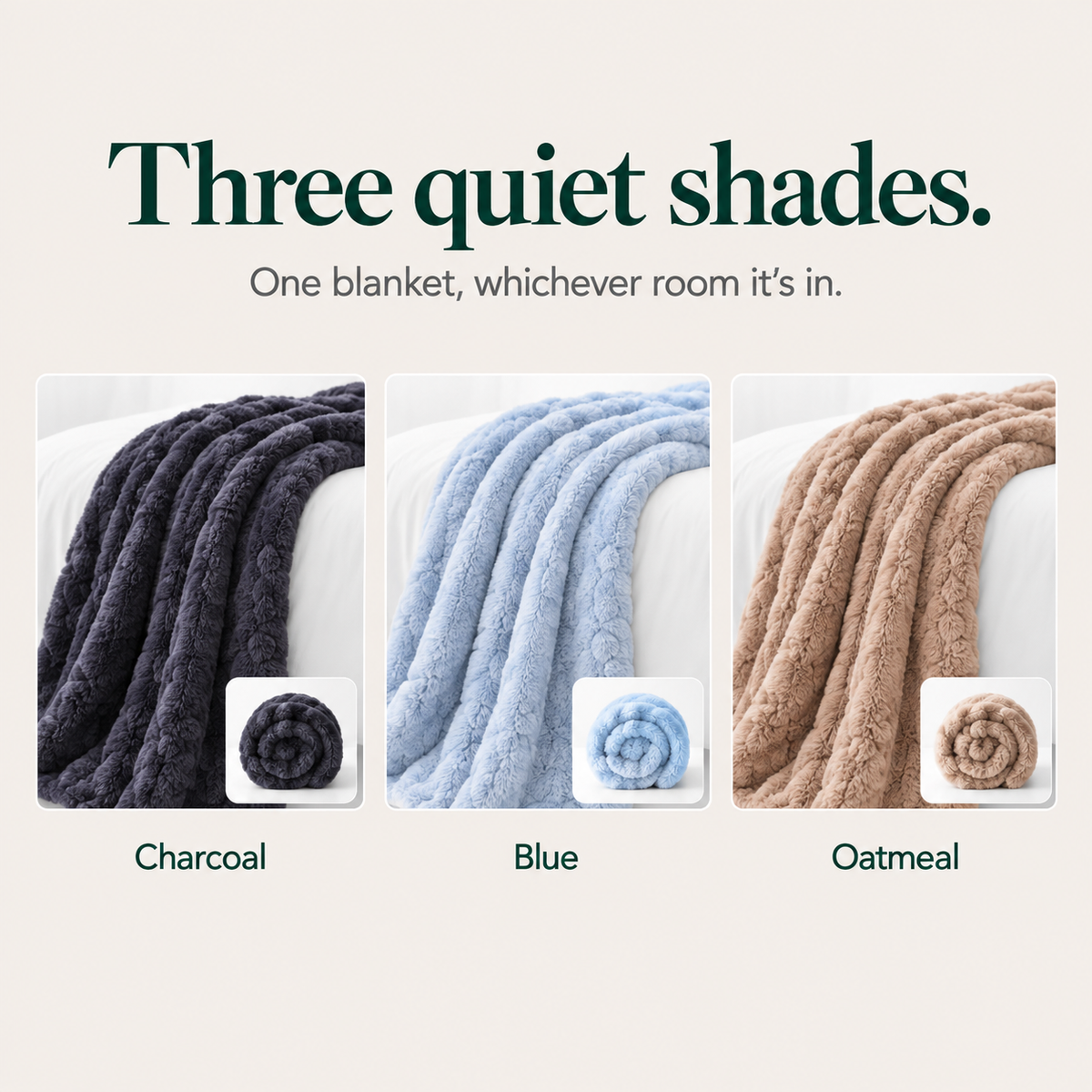 Ruched Cloud Blanket