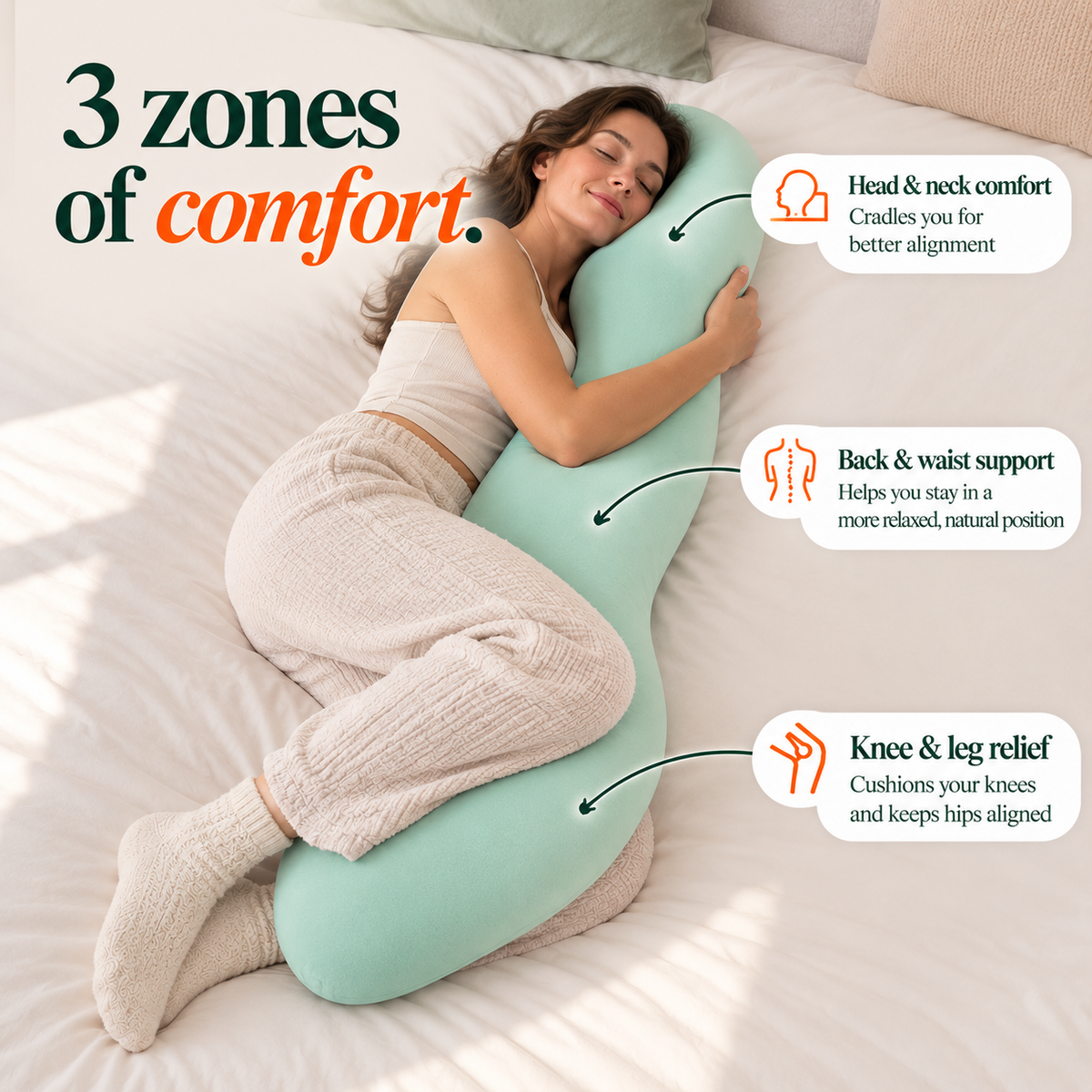 Cradle Body Pillow