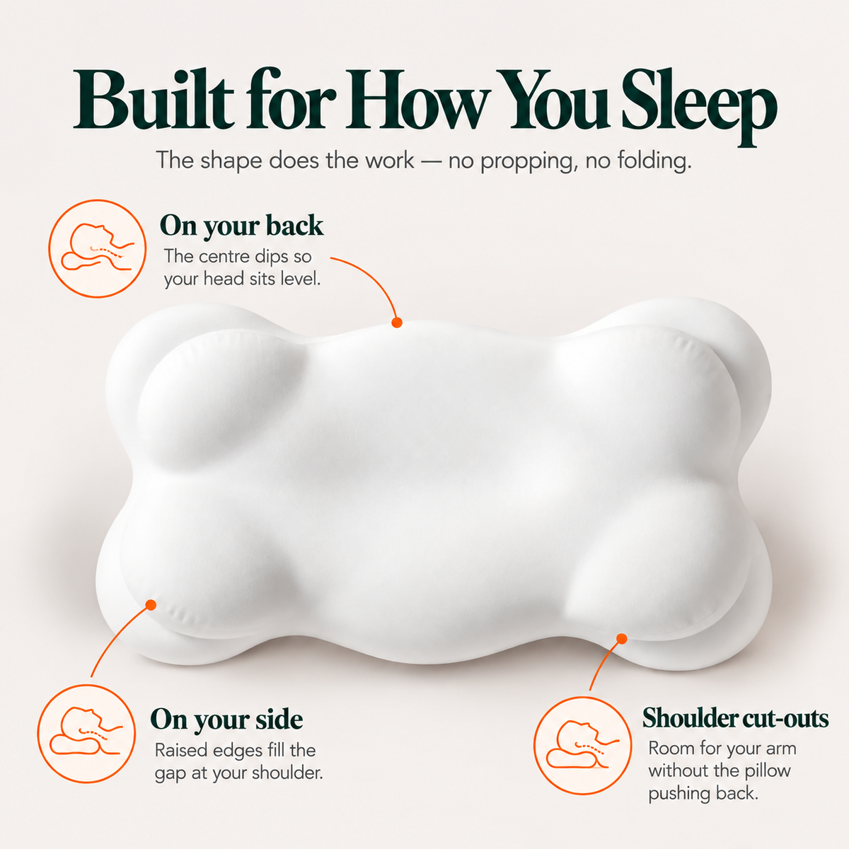 Memory Cloud Pillow