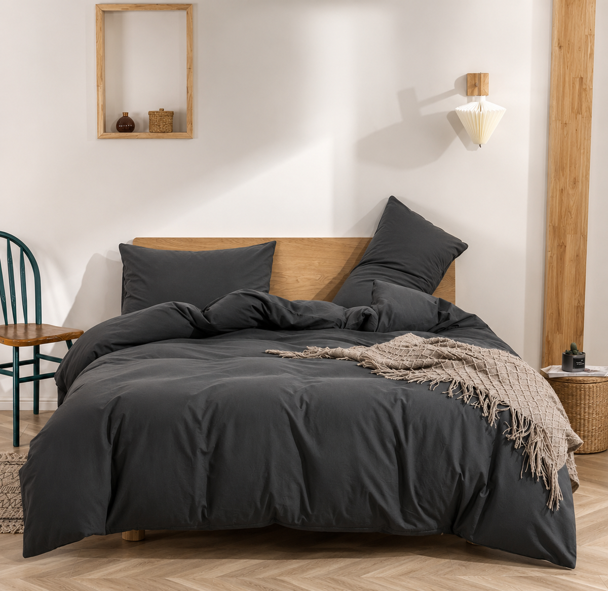 Relaxed Cotton Bedding Set