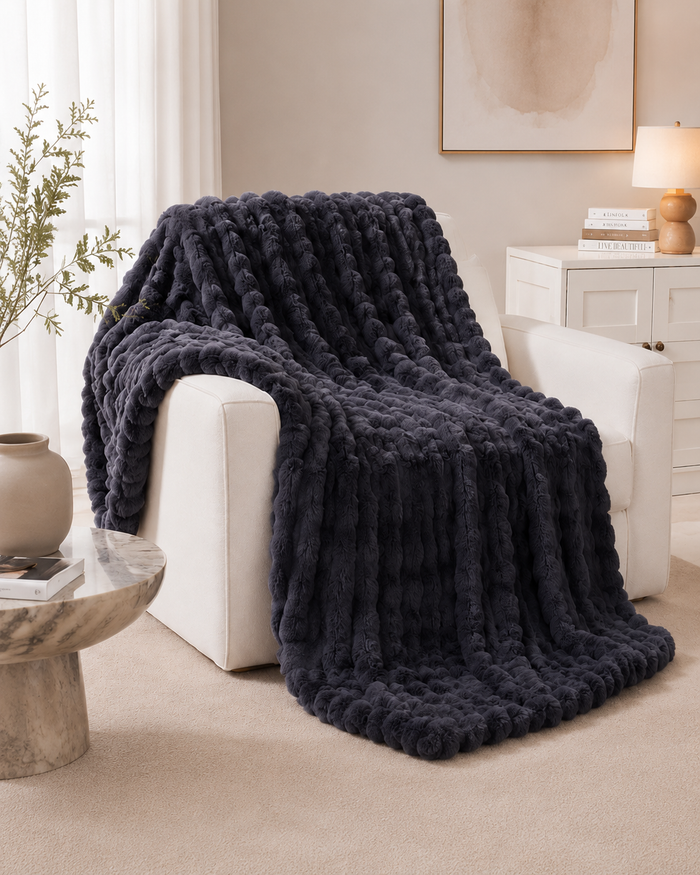 Ruched Cloud Blanket