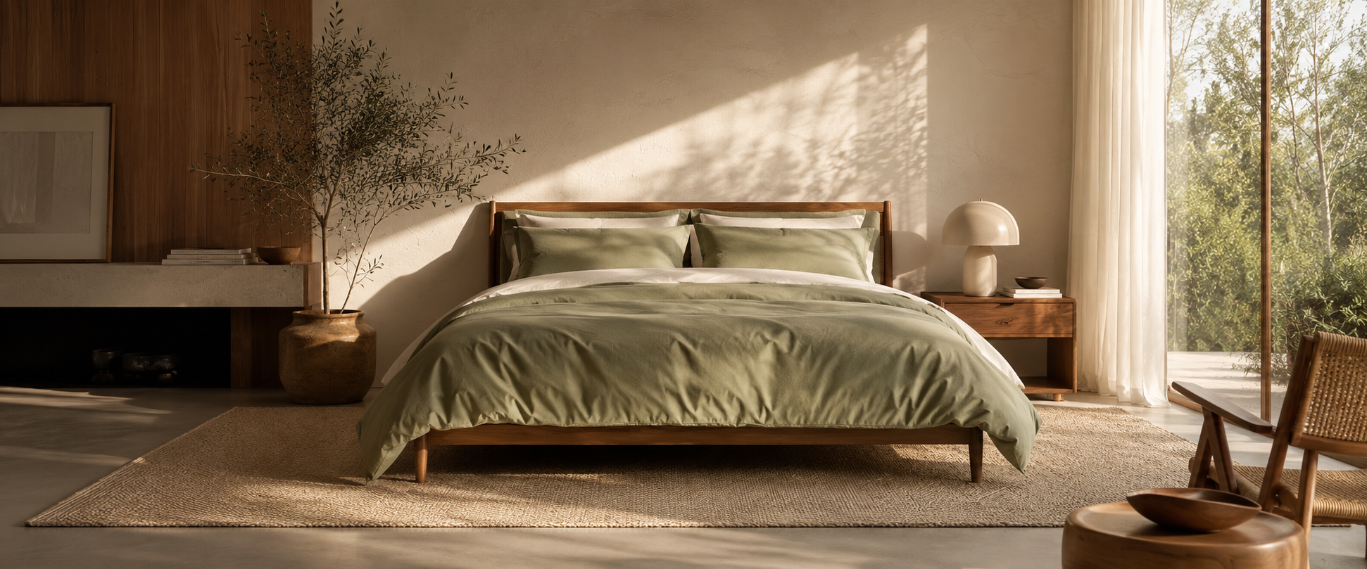 Cool cotton, warm nights.