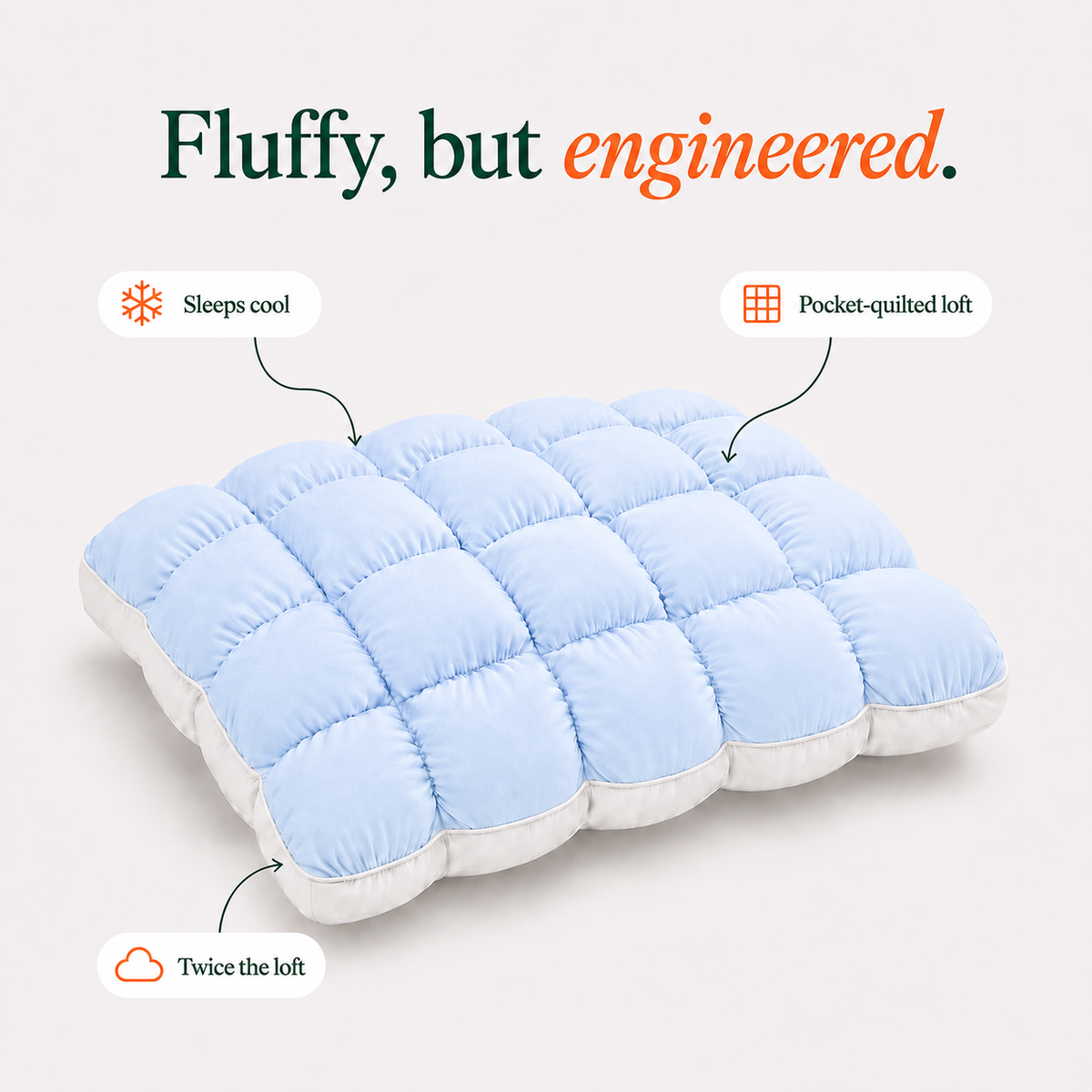 Puff Loft Pillow