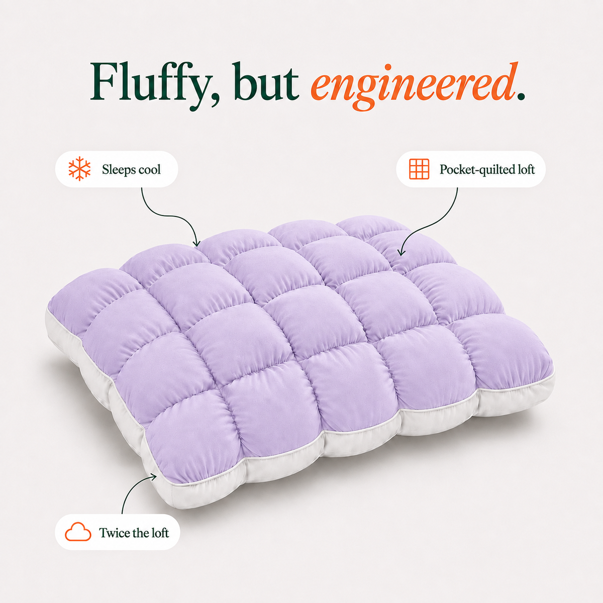 Puff Loft Pillow