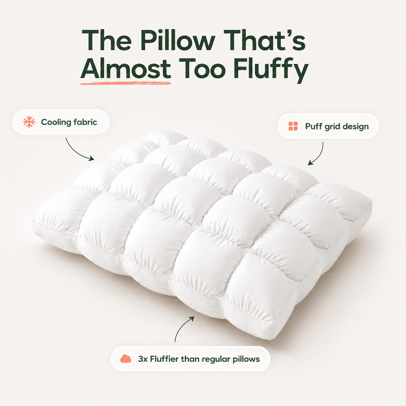 Puff Cloud Pillow