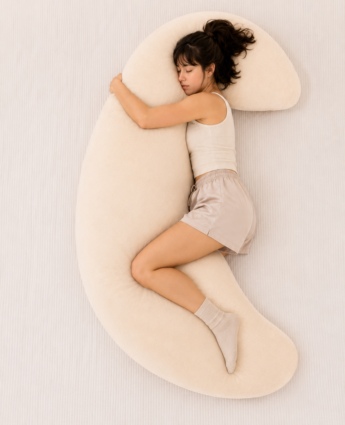 Crescent Cloud Body Pillow