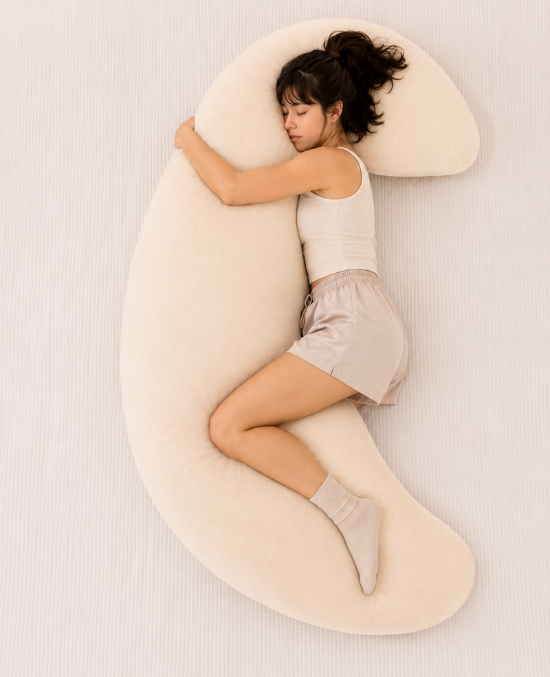 Crescent Cloud Body Pillow